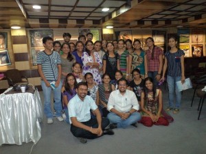 With participants post workshop