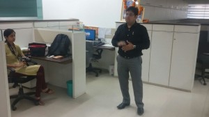 Health awareness lecture at Corporate office
